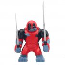 Big Size Deadpool Custom Marvel Super Hero Lego Minifigure Toy