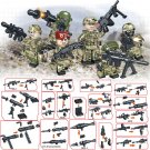 6pcs Russian Alpha Force Armed Troop CF WW2 Military Army Lego Minifigure Toys