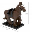 Deep Brown Horse Animal Lego Minifigure Toy
