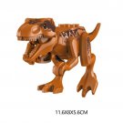 Brown Tiranosaurus Dinosaurus Jurassic World Lego Minifigure Toy