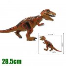 Big Size Deep Brown T-Rex Dinosaurus Jurassic World Lego Minifigure Toy