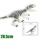 Big Size White T-Rex Dinosaurus Jurassic World Lego Minifigure Toy