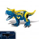 Big Size Blue Carnotaurus Dinosaurus Jurassic World Lego Minifigure Toy