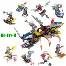 8in1 Flying Ant-Man and the Wasp Super Hero Lego Minifigure Toy