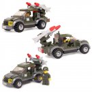War Car with Missiles 06 COD SWAT WW2 Military Army Lego Minifigure Toys