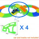 4pcs Bridges Set Racing Track Lego Minifigure Toy