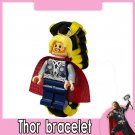 Thor Avengers Super Hero Bracelet Handmade Lego Minifigure Toy