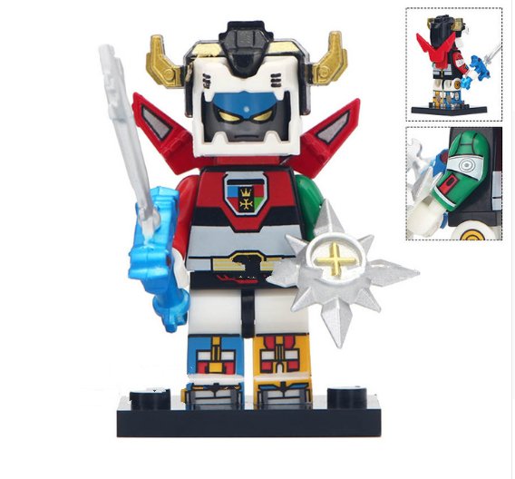 Voltron Beast King GoLion Robot Super Hero Lego Minifigure Toy