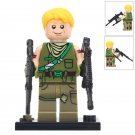 Default skin Fortnite Game Character Lego Minifigure Toy