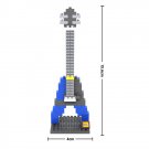 Blue Guitar Musical Instrument Lego Minifigure Toy
