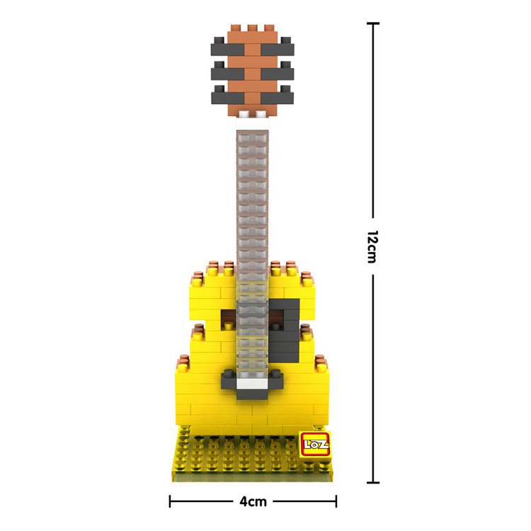 lego guitar minifigure