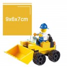 Bulldozer City Construction Lego Minifigure Toys