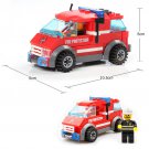 Fire Protection Car City Fire Station Lego Minifigure Toys