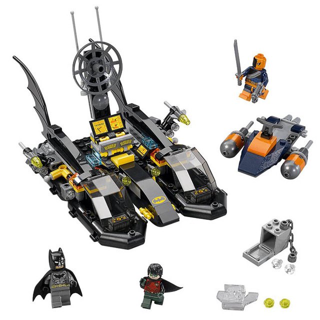 Boat The Batmobile Batman Vehicle Super Hero Lego Minifigure Toy