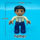 Father Happy Family Profession Everyday Life Custom Lego Minifigure Toy