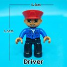 Driver Happy Family Profession Everyday Life Custom Lego Minifigure Toy