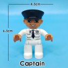 Pilot Happy Family Profession Everyday Life Custom Lego Minifigure Toy
