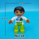 Nurse Happy Family Profession Everyday Life Custom Lego Minifigure Toy