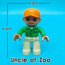Uncle Of Zoo Happy Family Profession Everyday Life Custom Lego Minifigure Toy