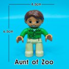 Aunt Of Zoo Happy Family Profession Everyday Life Custom Lego Minifigure Toy
