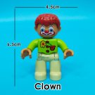 Clown Happy Family Profession Everyday Life Custom Lego Minifigure Toy