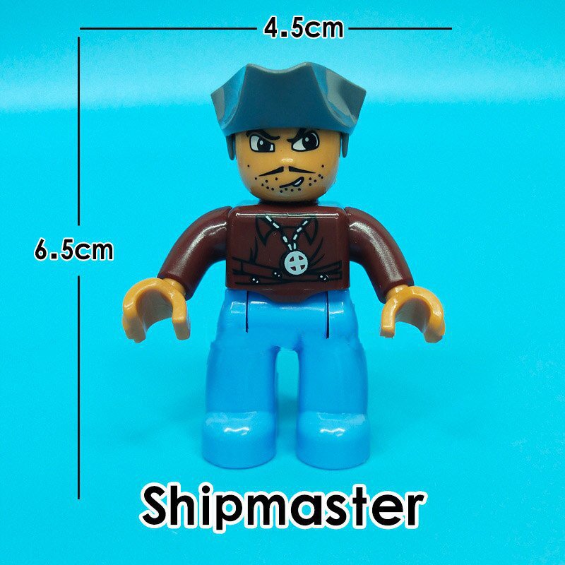 Shipmaster Happy Family Profession Everyday Life Custom Lego Minifigure Toy