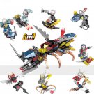 8in1 Ant Man Hank Pym Captain America Marvel Super Hero Lego Minifigure Toy