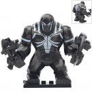 Big Size Agent Venom Marvel Super Hero Lego Minifigure Toy