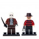 2pcs Scary Character Horror Theme Lego Minifigure Toys