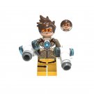 Tracer Overwatch Character Video Game Lego Minifigure Toy