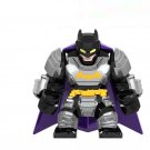 Big Size Batman Grey Armor Lego Minifigure Toy