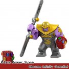 Big Size Thanos With 6pcs Power Stone Avengers Endgame Marvel Super Hero Lego Minifigure Toy