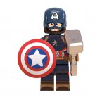 Captain America With Hammer Avengers Endgame Marvel Super Hero Lego Minifigure Toy