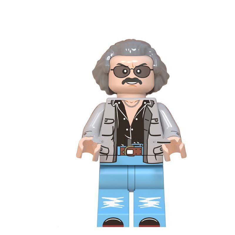 Stan Lee Avengers 4 Endgame Marvel Super Hero Lego Minifigure Toy