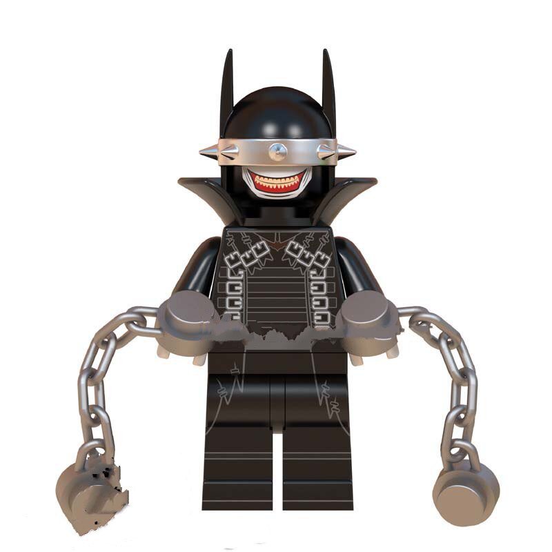 The Batman Who Laughs DC Super Hero Lego Minifigure Toy