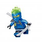 Jay With Green Hair Ninjago Super Hero Lego Minifigure Toy