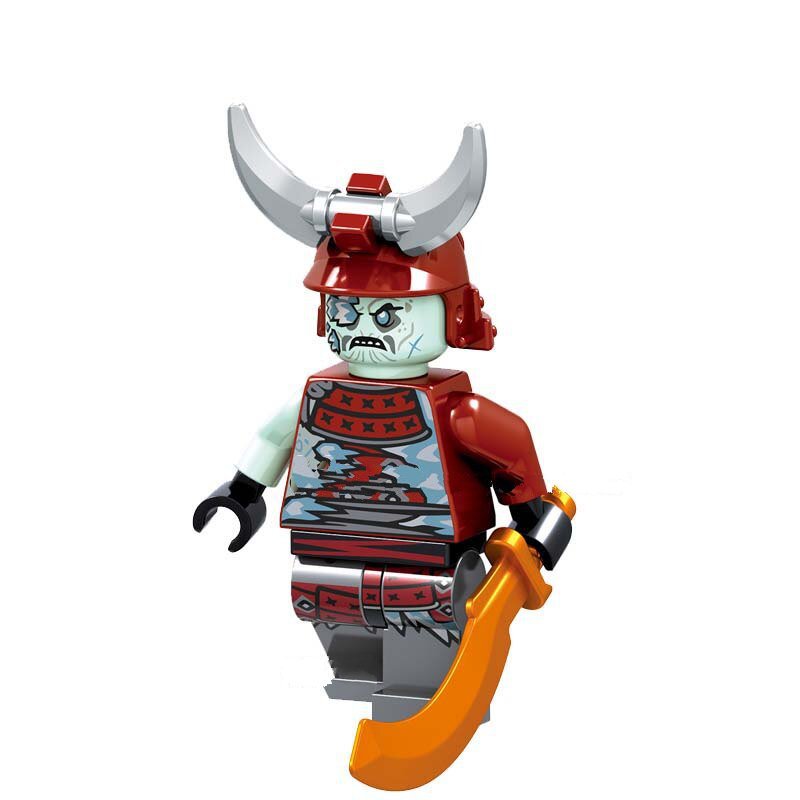 Blizzard Samurai Ninjago Super Hero Lego Minifigure Toy