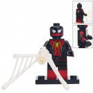 Black And Red Spiderman Custom Marvel Super Hero Lego Minifigure Toy