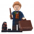 Newt Scamander Fantastic Beasts Harry Potter Lego Minifigure Toy