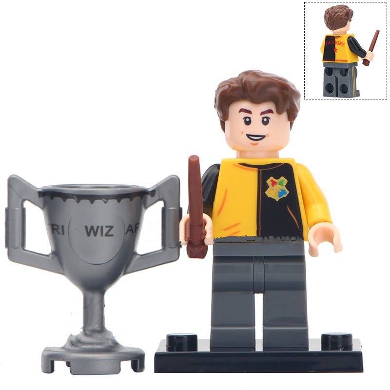 Cedric Diggory Harry Potter Lego Minifigure Toy