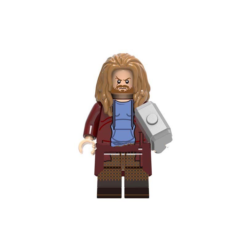 Thor Fat Avengers Endgame Marvel Super Hero Lego Minifigure Toy