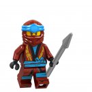 Nya With Red Uniform Ninjago Super Hero Lego Minifigure Toy