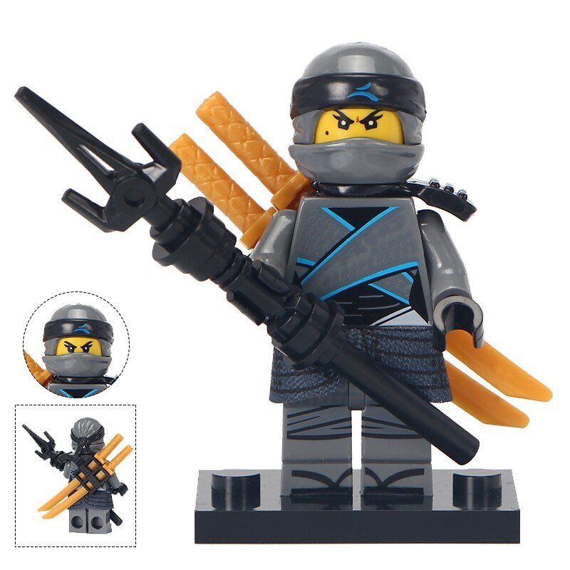 Nya Ready For Battle Ninjago Super Hero Lego Minifigure Toy