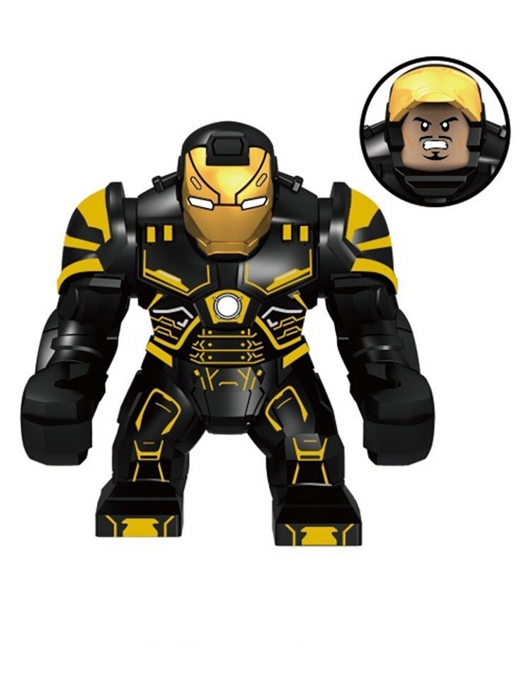 Big Size Iron Man Mark 41 Marvel Super Hero Lego Minifigure Toy
