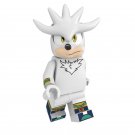 Silver The Hedgehog Sonic Lego Minifigure Toy