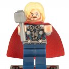 Thor With Yellow Short Hair Avengers Marvel Super Hero Lego Minifigure Toy