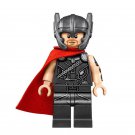 Thor With Red cloak Avengers Marvel Super Hero Lego Minifigure Toy