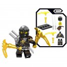 Cole With Swords Ninjago Stack Super Hero Lego Minifigure Toy