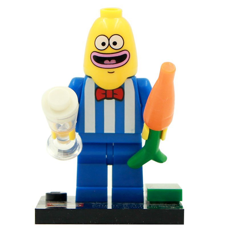 Fish Man SpongeBob SquarePants Lego Minifigure Toy