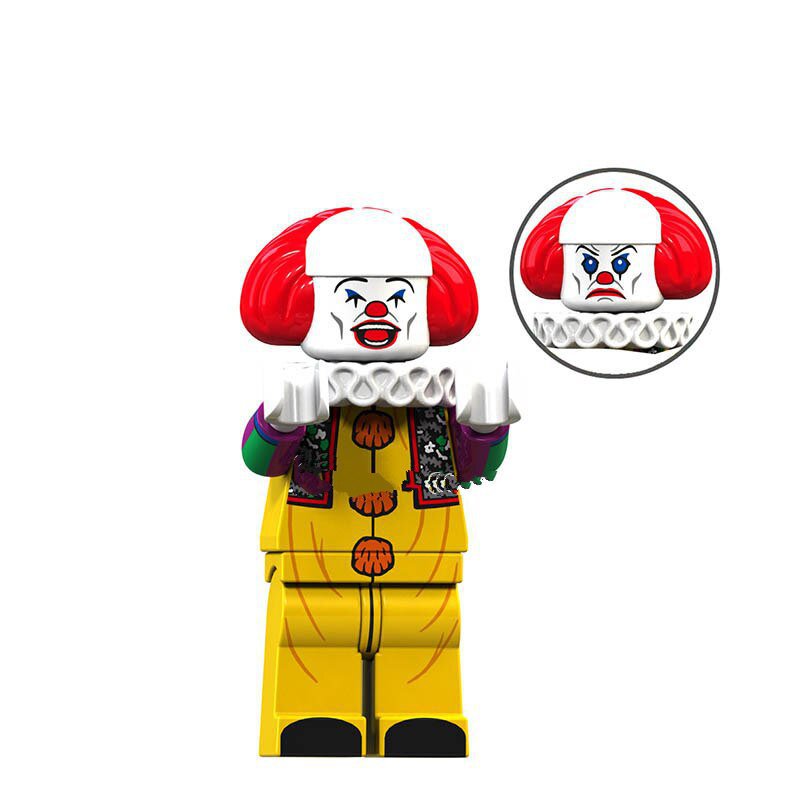 Pennywise 01 IT Chapter Two Horror Movie Lego Minifigure Toy